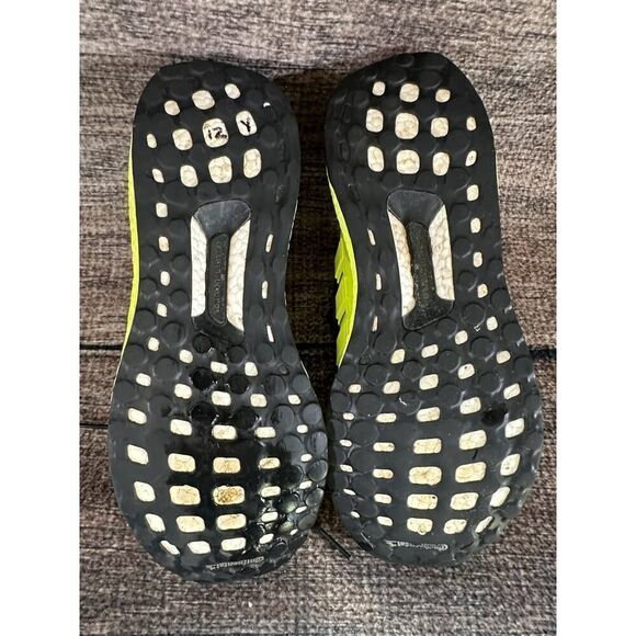 Adidas Ultraboost 5.0 Dna Black Solar Yellow Shoes Men's Size 12 H68071 - Picture 9 of 10